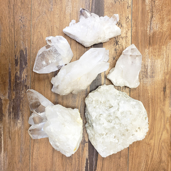 Wholesale Quartz Clusters 1-1.9kg-Clusters-Angelic Healing Crystals Wholesale