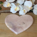 Pink (Rose) Amethyst Polished Heart various sizes - 2.5" to 8"-Specimen-Angelic Healing Crystals Wholesale